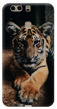 cover personalizzata Honor V8 con tigre