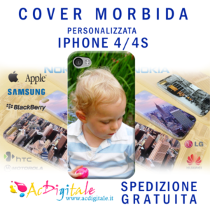 cover personalizzata iphone 4
