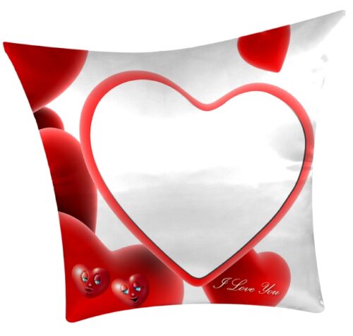 cuscino personalizzato con cuore fantasy