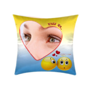 cuscino personalizzato kiss me