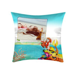 Cuscino personalizzato con grafica Sirena