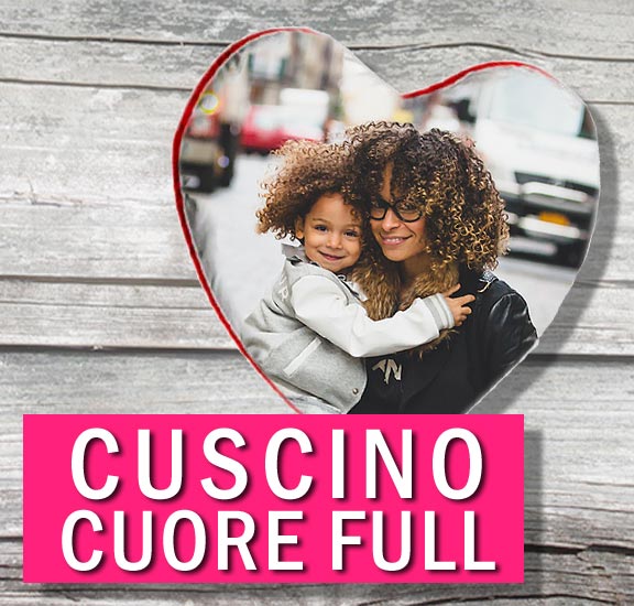 Cuscino 60x60 personalizzato con foto - Personalizza con le tue