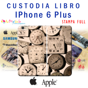 cover custodia a libro personalizzata per iPhone 6 plus