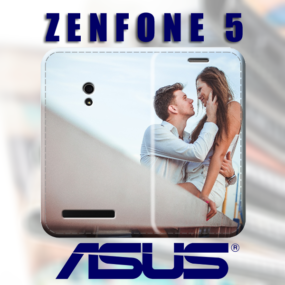 cover a libro e custodia personalizzata Zenfone 5