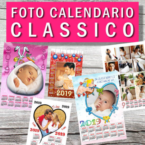 calendario personalizzato foografico