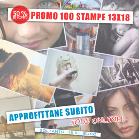 stampa 100 foto ad un prezzo speciale