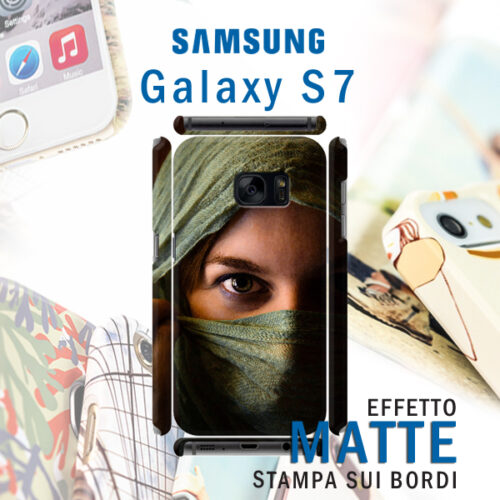 Cover rigida personalizzata Opaca Samsung Galaxy S7