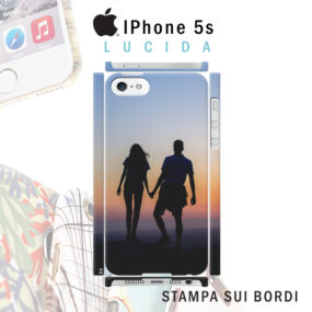 cover personalizzata rigida lucida iPhone 5s