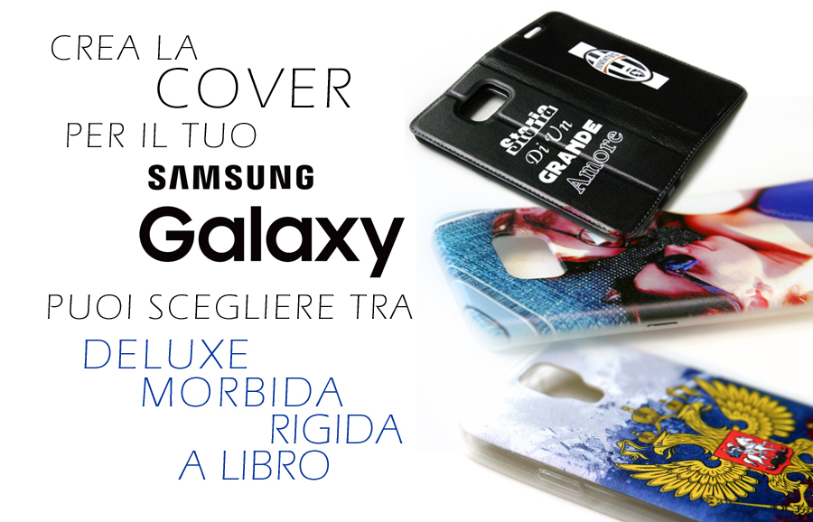 Cover personalizzate samsung galaxy in morbido silicone