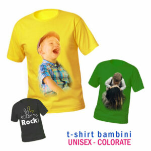 t-shirt personalizzate colorate per bambini