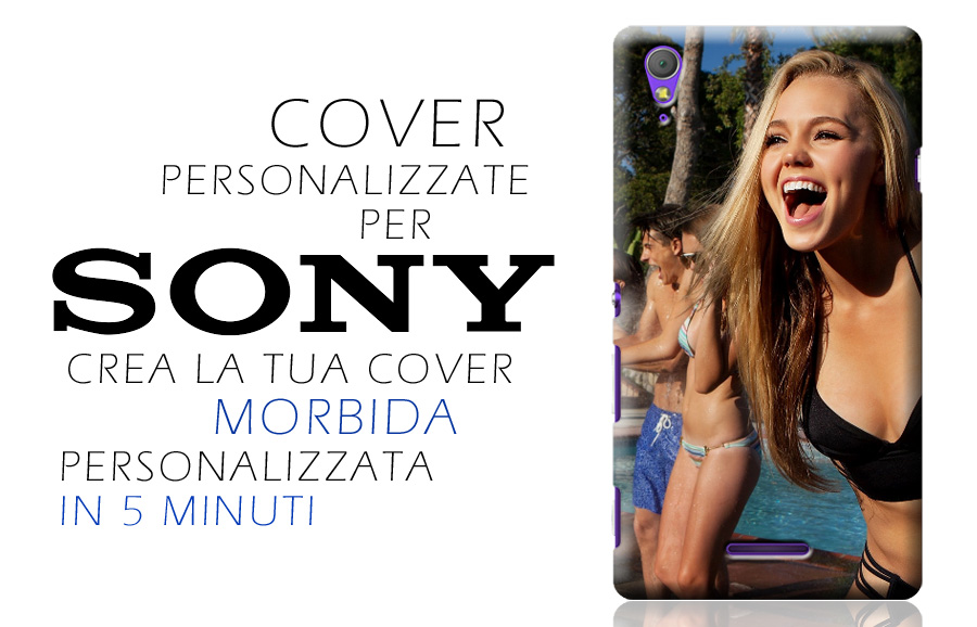 cover morbide personalizzate per sony