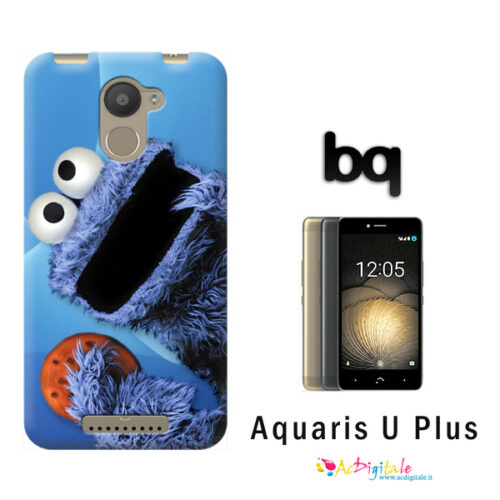 cover personalizzata Aquaris U Plus