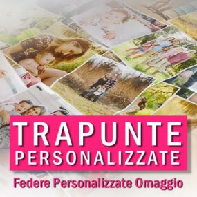 acquista online trapunta e federe personalizzate con foto