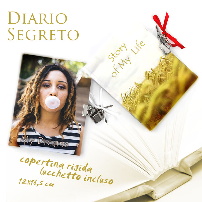 Diario Segreto Personalizzato con le tue foto - AcDigitale