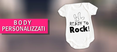 body personalizzati - abbigliamento bambino