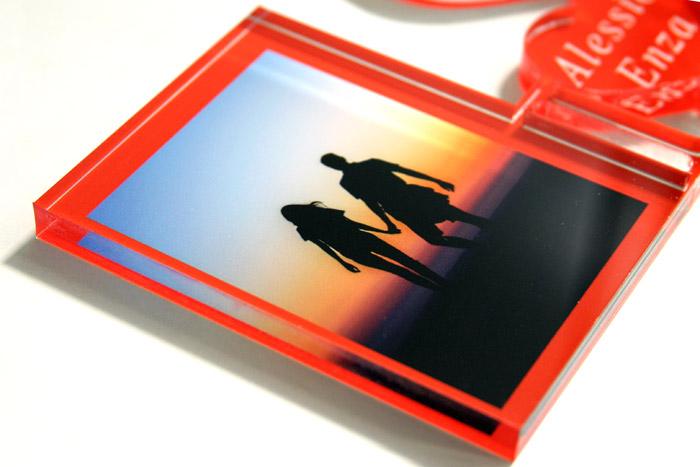 plexiglass con foto particolare