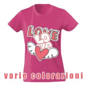 t-shirt personalizzata da donna classica