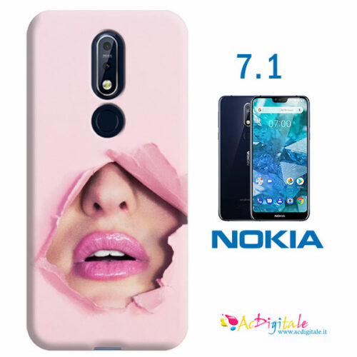 cover morbida personalizzata per Nokia 7.1