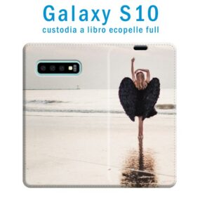 custodia in ecopelle galaxy S10