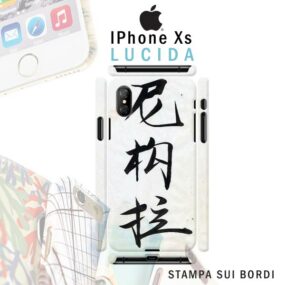 iPhone Xs cover personalizzata rigida