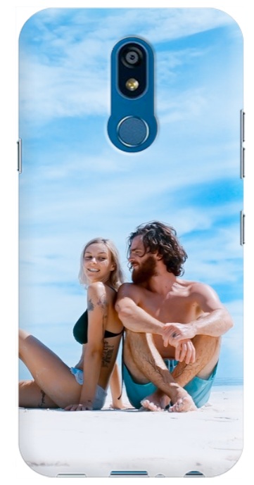 cover personalizzata Lg K40 con foto di coppia