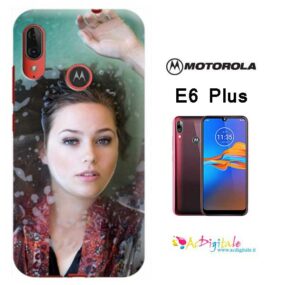 cover personalizzata moto e6 plus