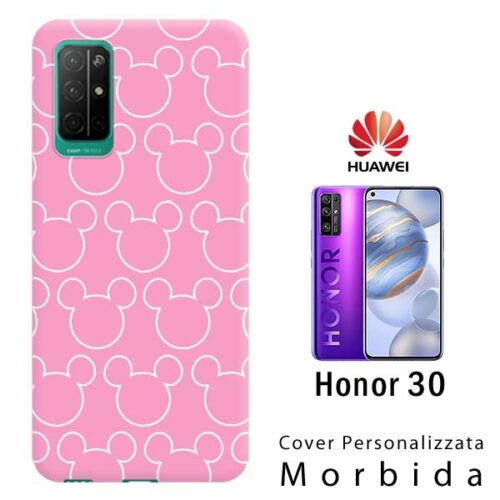 Cover morbida personalizzata per Huawei Honor 30