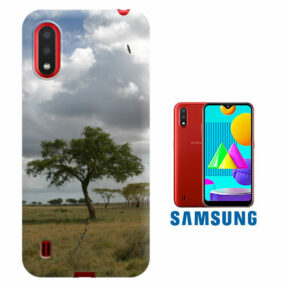 cover personalizzata galaxy M01 morbida