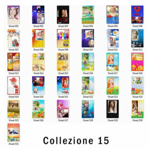 grafiche per calendari personalizzati monopagina 2022