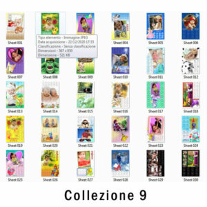 calendari personalizzati con grafiche predefinite