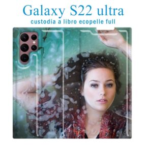 cover alibro personalizzata galaxy S22 ultra