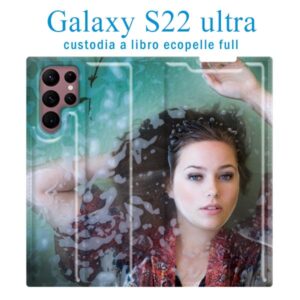 cover alibro personalizzata galaxy S22 ultra